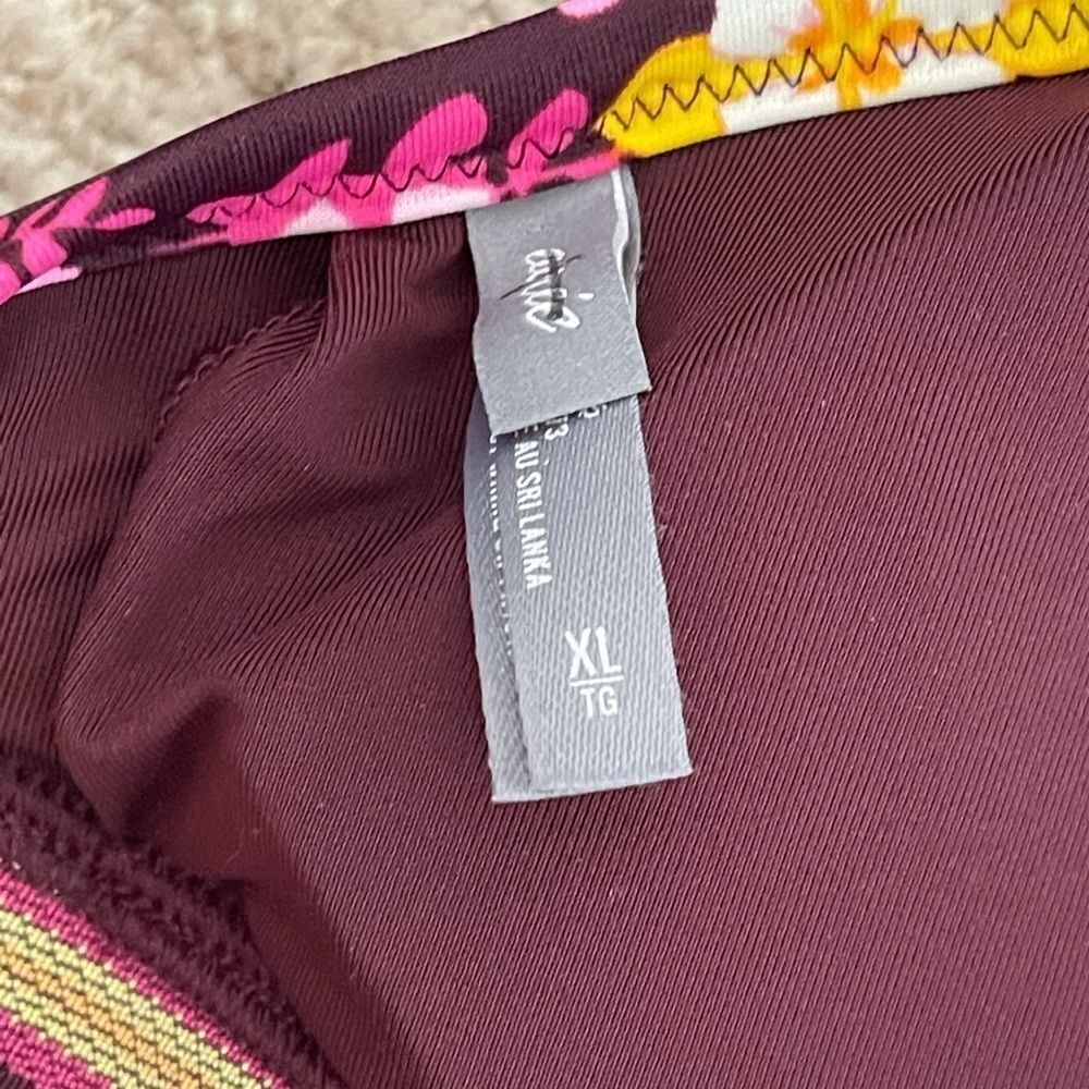 Aerie Purple Bikini Top with Halter Straps and Triangle Cups - Picture 3 of 3